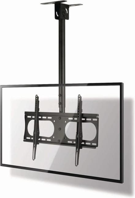 Nedis TVCM1350BK bracket - full-motion - for TV - black - Max 45 kg - recommended for 65"