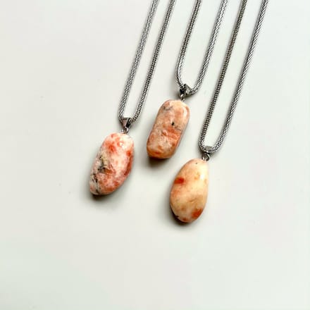 Gemstone ketting Zonnesteen