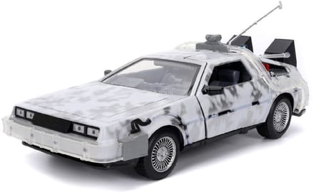 Delorean Time Machine Back to the Future Frost Jada 1:24