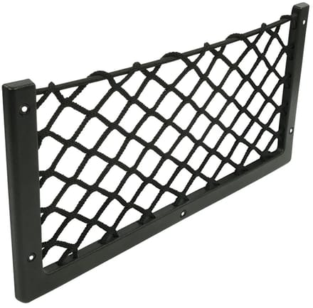 ProPlus Opbergnet Elastisch - 302x169mm - Kunststof Frame - Bagagenet - Camper Opbergnet - Zwart