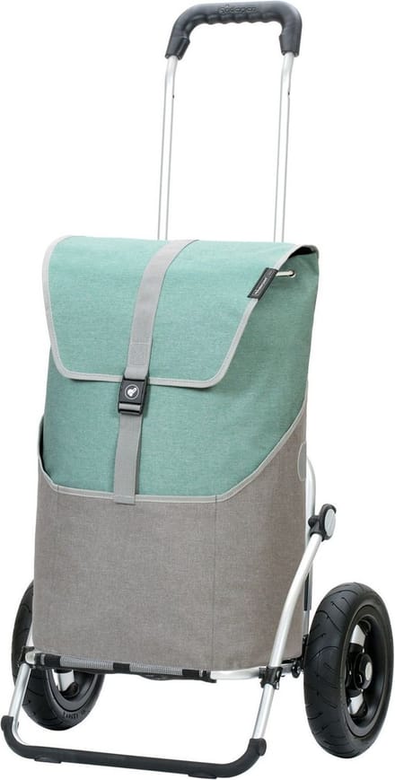Andersen SHOPPER MANUFAKTUR Boodschappentrolley Royal Shopper Vigo 46L Mint Mintgroen 107cm