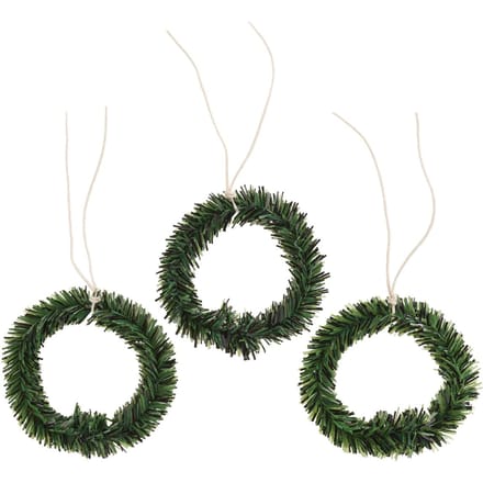 Miniatuur kransen met haakjes