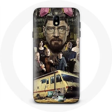 Samsung Galaxy J3 2017 hoesje Breaking Bad Heisenberg-crews