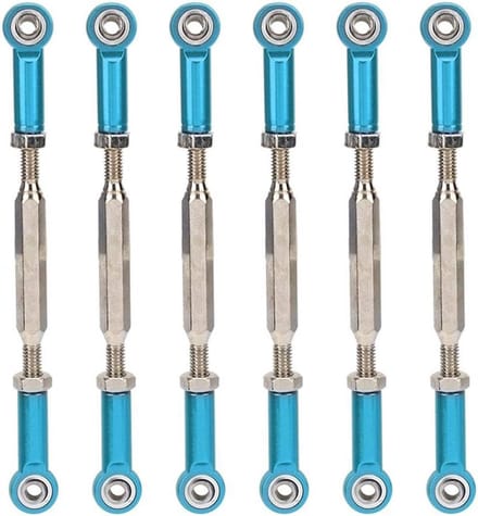 Verstelbare Aluminium Stuurstangen Linkage voor RC Auto Modellen 88mm