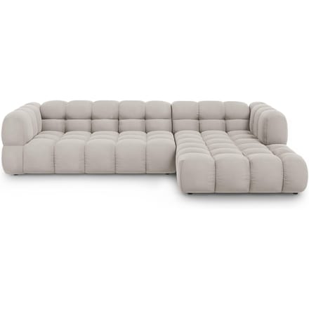 4-zits hoekbank Sky rechts velvet | Cosmopolitan Design
