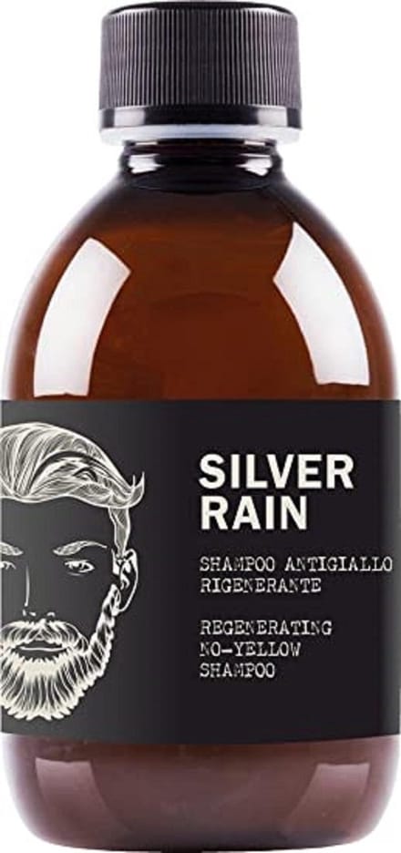 Dear Barber - Silver Rain Regenerating No-Yellow Shampoo - Šampon proti nežádoucím teplým odstínům (M)