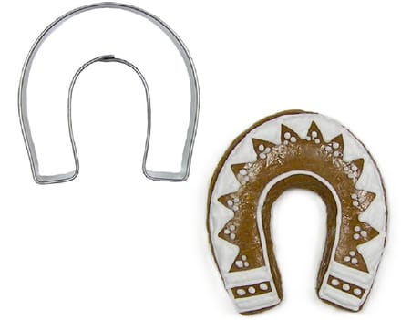 BrandNewCake Uitsteekvorm Hoefijzer RVS 4,5cm