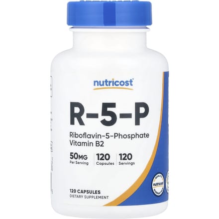 Nutricost, R-5-P, 50 mg, 120 capsules