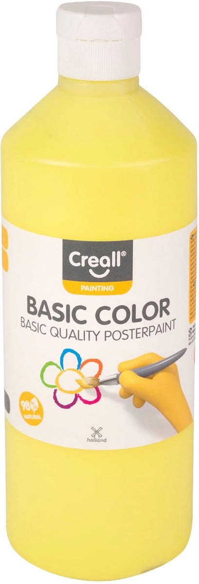 Creall BASICCOLOR 500 ml 01 l.geel.