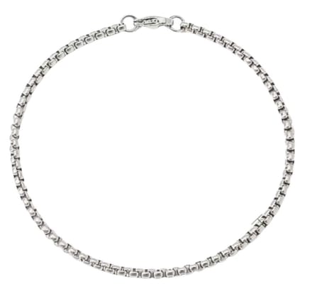 Armband RVS -19 cm -zilverkleur -schakel- Charme Bijoux