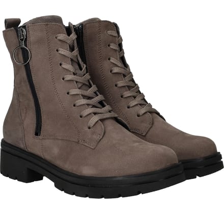 Waldlaufer Veterboot 648803 189 052 Carbon Grijs Glitter Wijdte K