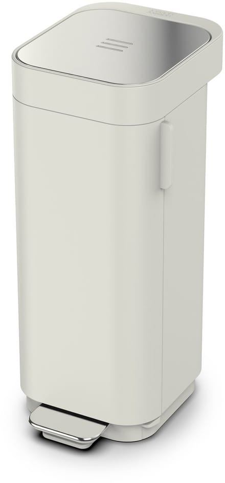 JosephJoseph - Porta - Prullenbak - met Pedaal - 40 Liter - Stone