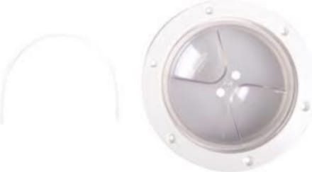 BREG - Rond inspectiedeksel - Doorzichtig - 113mm
