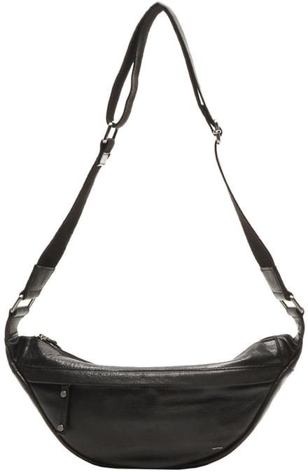 Berba | Lucca | Crossbody-tas | Slingbag | Dames | Zwart | Leer