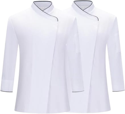Kookjassen Dames - Professionele Kleding - Keuken Werk - Set van Twee