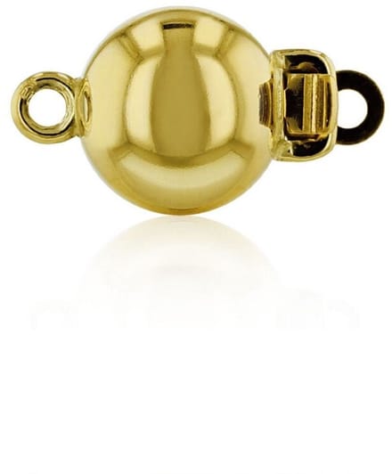 Luna-Pearls - 605.1110 - Sieradensluiting - Dames - 585 Geelgoud - 10mm