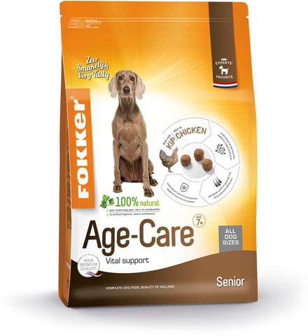 Fokker Dog Age-Care Kip - Hondenvoer - 2.5 kg