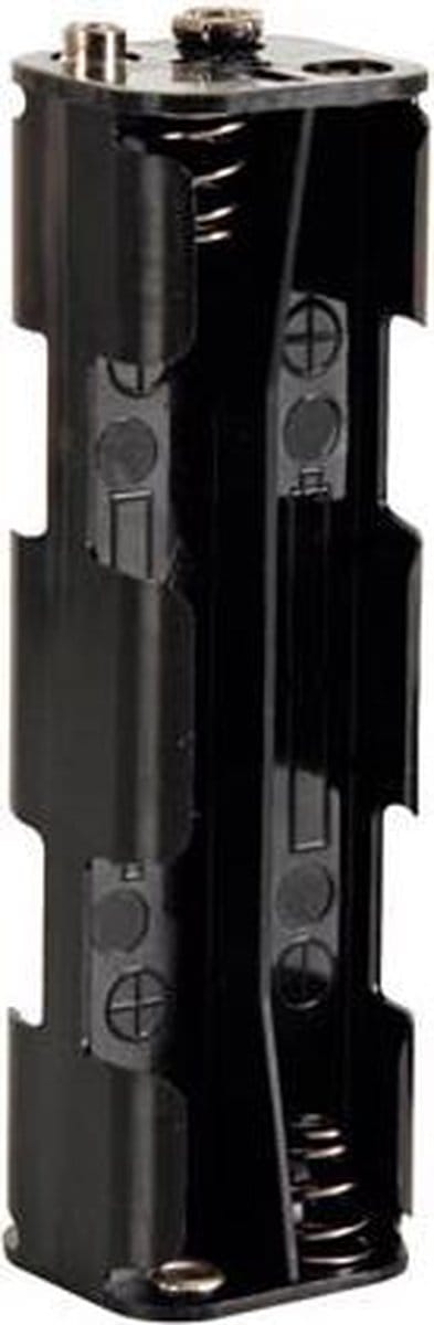 Batterijhouder Voor 8 X Aa-Cel (Voor Batterijclips)