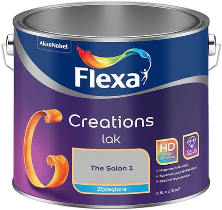Flexa - Creations Lak Zijdeglans - The Salon 1 - Mengverf - 2,5 L