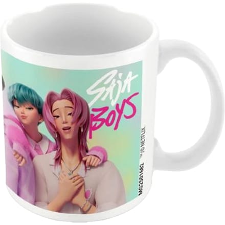 K-Pop Demon Hunters Saja Jongensmok (Wit)