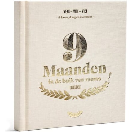 9 maanden in de buik van mama - Invulboek
