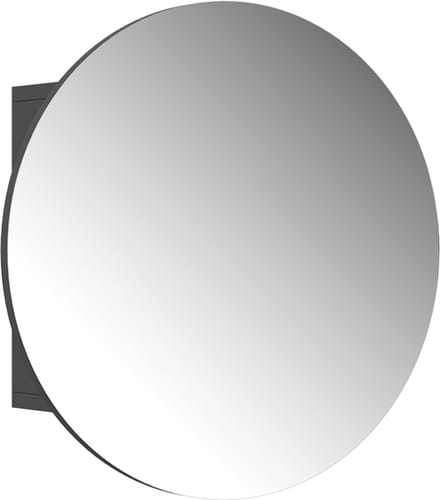 Vicco Loki Badkamerspiegelkast – 50 x 50 cm met 2 compartimenten Antraciet