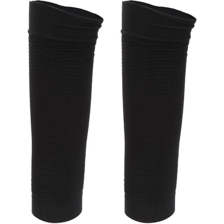 3 Paar Slanke Arm Kuit Verdunnende Elastische Drukhoes Armband Beschermingsuitrusting Zwart black