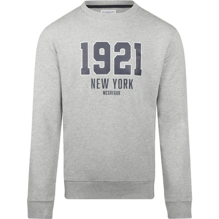 McGregor Graphic Hoody  Medium Grey Melange Taglia: S | Maglioni a maglia Outlet | Uomo | Grigio