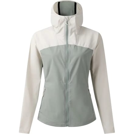 Dare2B Nomadic dames softshelljas met capuchon en panelen, waterafstotend en met panelen