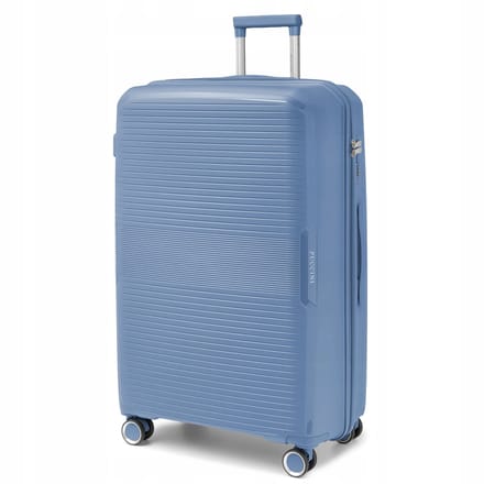 Puccini Grote Harde Koffer PP Blauw 77cm 88L - Yoko Collectie