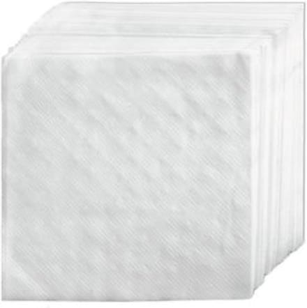 Drink Servetten - Papieren Servetten - Horeca Gebruik - 1-Laags Papier - 23cm x 23cm - Wit