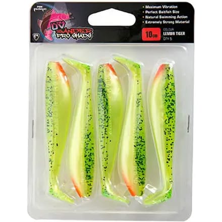 Lokvogels Fox Rage Zander Pro Shad Ultra UV (x5)