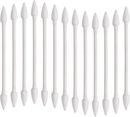 Spitse wattenstaafjes - Precisietips - Make-up aanbrengen - Dubbele punt - 800 stuks - Wit