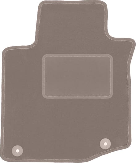 Beige bestuurdersmat voor: Toyota Aygo II hatchback (2014-)