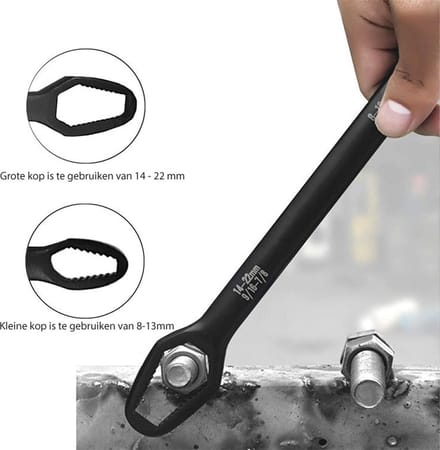 8mm t/m 22mm Steeksleutel - Ringsleutel - Moersleutel - Wrench