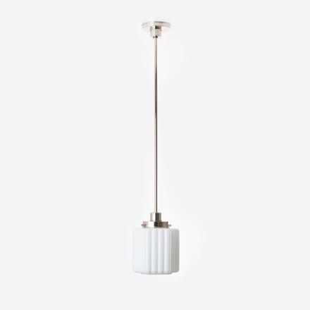 Hanglamp Thalia 20's Nikkel - Art Deco Trade