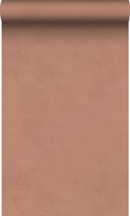 Origin Wallcoverings behang leemstuc terracotta - 50 x 900 cm - 348073