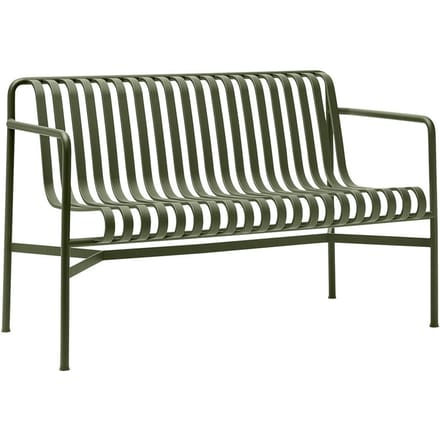 HAY - Palissade Dining Bench - olijf - groen