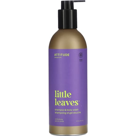 Attitude Essential 2in1 Shampoo & Douchegel - Vanille & Peer
