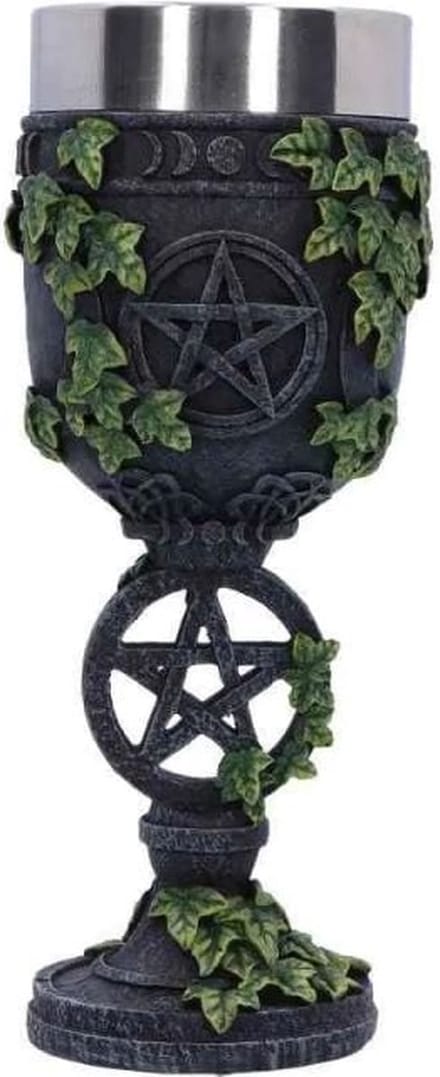 Nemesis Now Aged Pentagram Goblet Kelk standaard - Kunststof - Gothic