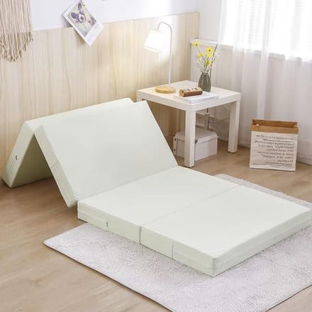 Opvouwbaar Gastenbed - Klapbed - Overnachten - Ruimtebesparend - 90 x 200 cm - Wit