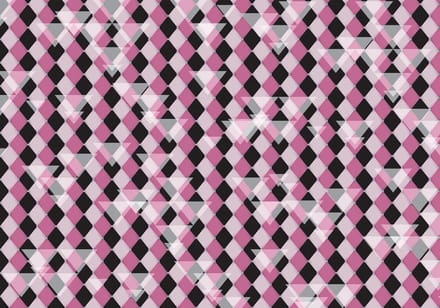 Modern Abstract Diamond Photo Wallcovering