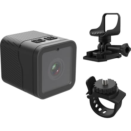 1080P Multifunctionele Fietscamera Fietscamera Buiten WiFi Sportcamera Waterdicht Ingebouwd zwart