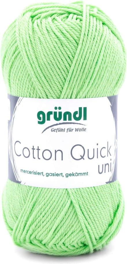 Gründl Cotton Quick Uni | Kiwi | 5 bollen | kleur: 103