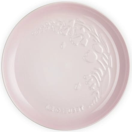 Le Creuset Dinerbord 22cm Jardin Collectie Shell Pink