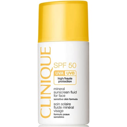 Clinique Zonneproducten Mineral Sunscreen Fluid for Face Zonnebrandcrème Dames 30 ml