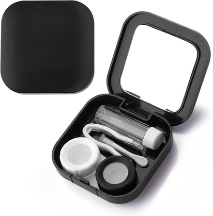 Solidchoice - Contactlenzen Etui met Spiegel voor Veilig Opbergen