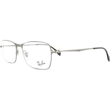 Ray-ban rechthoekige mat gunmetal herenglazen frames