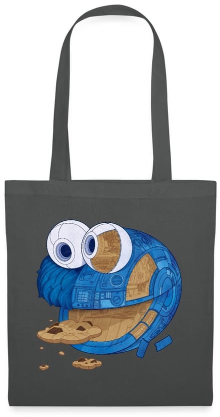 Sesamstraat Koekiemonster Machine Tas Van Stof Schoudertas