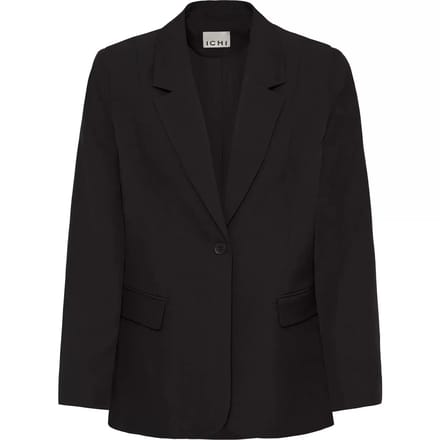 Ichi IHFAVA LONG BL Dames Blazer/colbert - Black
